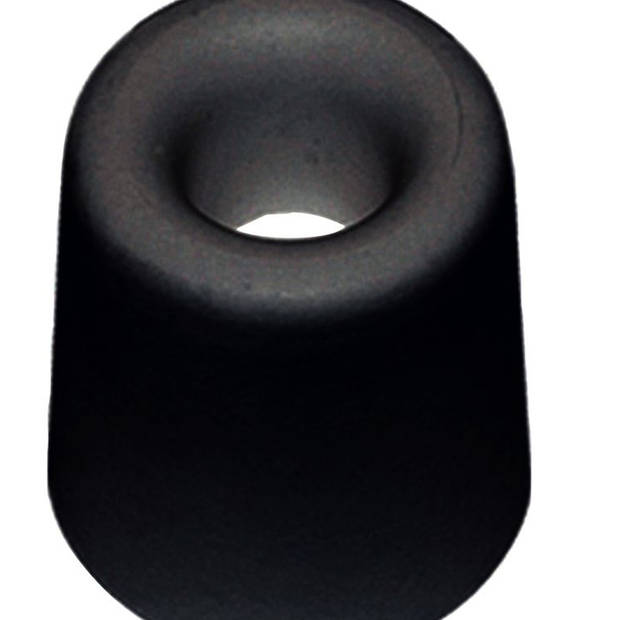 QlinQ Deurbuffer - deurstopper - zwart - rubber - 30 x 25 mm - Deurstoppers