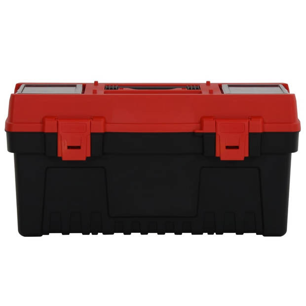 The Living Store Gereedschapskisten - 55 x 27.5 x 28.5 cm / 47.5 x 26 x 25.5 cm - Polypropeen - Ergonomisch handvat