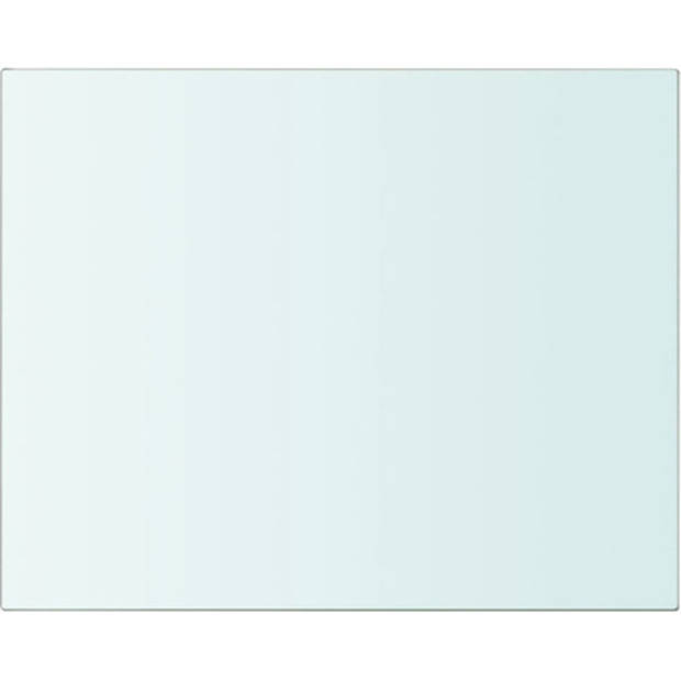 The Living Store Glazen Schap - 20 x 25 cm - 8 mm dikte - Transparant