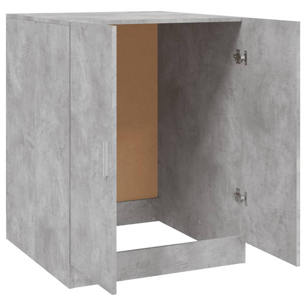 The Living Store Badkaast - Betongrijs - 71 x 71.5 x 91.5 cm - Stevig en duurzaam