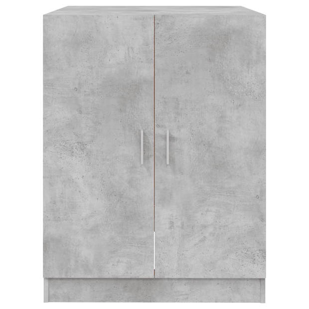 The Living Store Badkaast - Betongrijs - 71 x 71.5 x 91.5 cm - Stevig en duurzaam