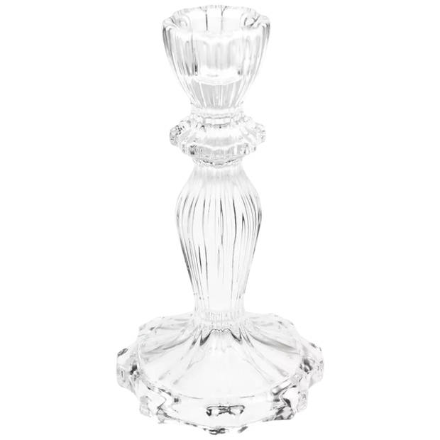 Rex london kaarsenhouder tall glass transparant