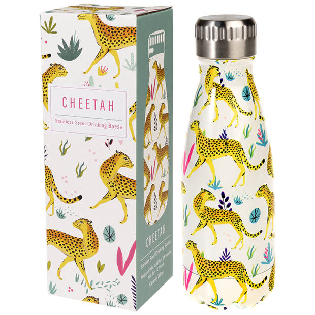 Rex london waterfles cheetah 260ml