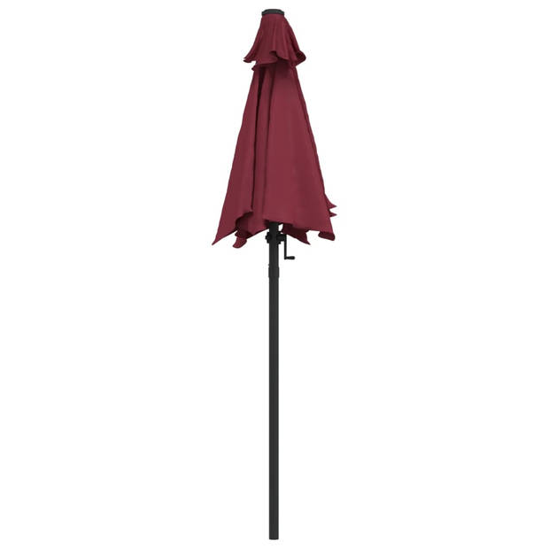 The Living Store Parasol Luxe - 200x224cm - Uv-beschermend polyester - Kantelbaar