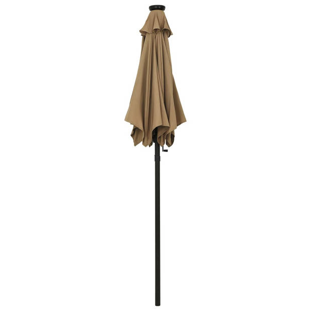 The Living Store Parasol - The Living Store - Tuinmeubelen - 200 x 211 cm - Kantelbaar - UV-bescherming - Draagbaar -