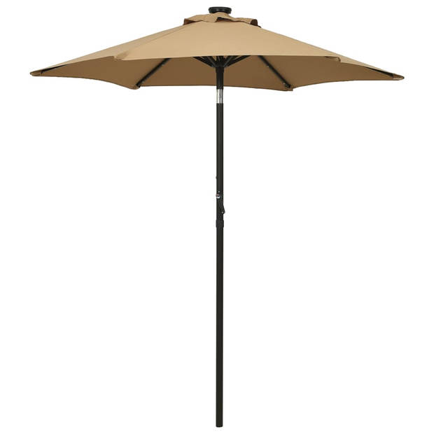 The Living Store Parasol - The Living Store - Tuinmeubelen - 200 x 211 cm - Kantelbaar - UV-bescherming - Draagbaar -