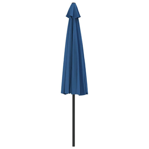 The Living Store Parasol Halfrond - 300 x 155 x 223 cm - Blauw