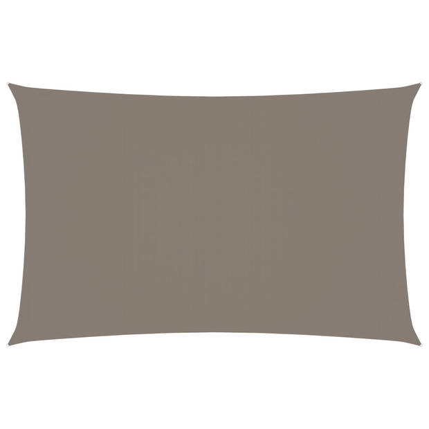 The Living Store Zonnezeil Outdoor - 2x5m - Taupe - PU-gecoat Oxford stof