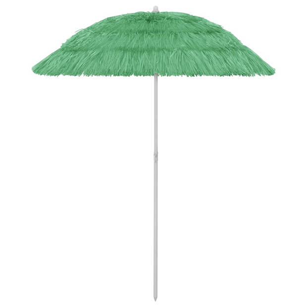 The Living Store Hawaï Parasol Groen 180 cm - Polyester UV-bestendig en kantelbaar