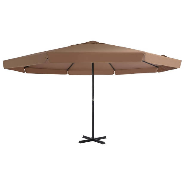 The Living Store Tuinparasol - Hangend - 500 x 385 cm - Taupe