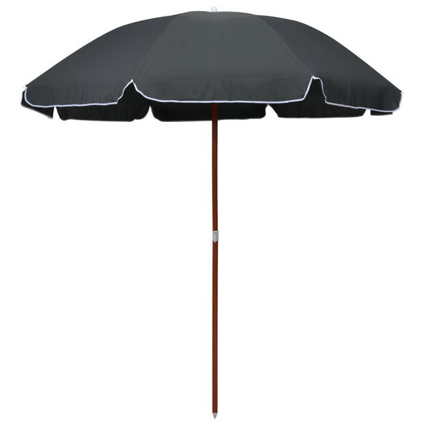 The Living Store Parasol Eclipse - UV-beschermend polyester - Stabiel en waterbestendig - 210 x 230 cm