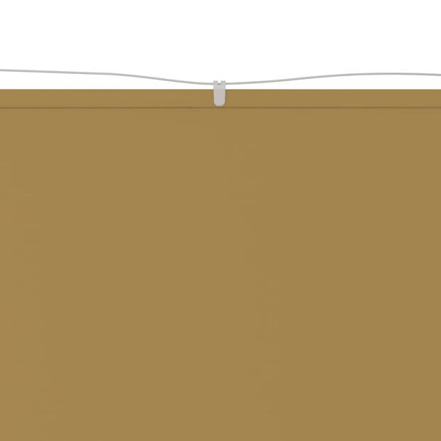 The Living Store Luifel verticaal 200x270 cm oxford stof beige - Parasol