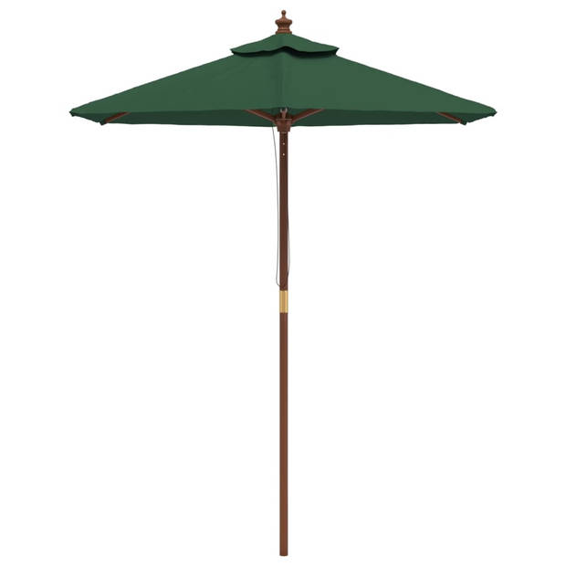 The Living Store Parasol The Living Store - Groen - 196 x 231 cm - Polyester