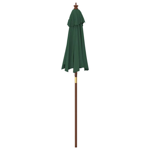 The Living Store Parasol The Living Store - Groen - 196 x 231 cm - Polyester