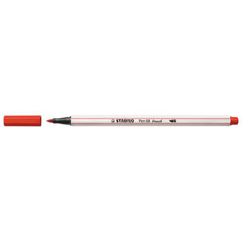 Stabilo Pen 68 Brush 48 Karmijnrood