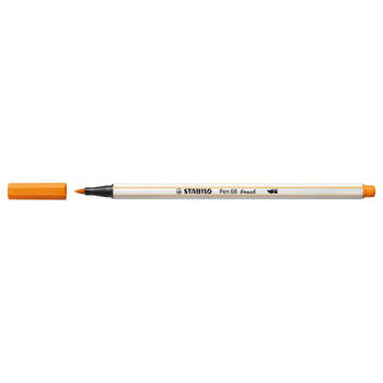 Stabilo Pen 68 Brush 54 Oranje