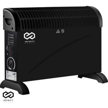 Infinity Goods Elektrische Convectorkachel - Turbo Functie en Ventilator - 750 / 1500 / 2000W - Verstelbare Thermostaat