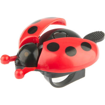 PexKids Bicycle Pexkids Ladybugs met open vleugels rood/zwart