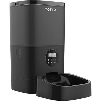 Toivo Voerautomaat - 4 Liter - Instelbaar Voedingsschema - Automatische Voerbak - Voerdispenser - Katten en Honden