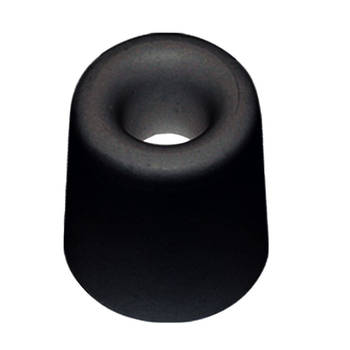 QlinQ Deurbuffer - deurstopper - zwart - rubber - 30 x 25 mm - Deurstoppers