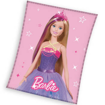 Barbie Fleece deken, Princess - 150 x 200 cm - Polyester