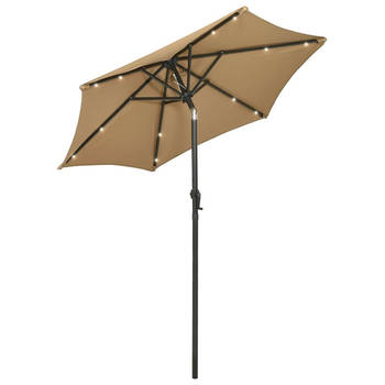 The Living Store Parasol - The Living Store - Tuinmeubelen - 200 x 211 cm - Kantelbaar - UV-bescherming - Draagbaar -