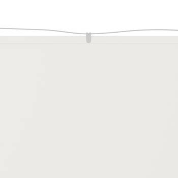 The Living Store Luifel verticaal 60x360 cm oxford stof wit - Parasol