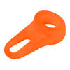 Deltafix Block it Deurwig - oranje - TPE kunststof - 12 x 3,8 cm - deurstopper - Deurstoppers