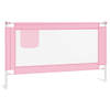 The Living Store Bedhekje peuter 140x25 cm stof roze