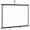 The Living Store Projectiescherm Statief - 176x138 cm - Matwit - 84"