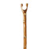 Classic Canes Jachtstok - Bruin - Kastanje hout - Duimgrip - Lengte 122 cm - Wandelstokken - Wandelstok outdoor
