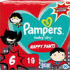 Pampers - Baby Dry Pants Superheroes - Maat 6 - Small Pack - 19 stuks - 15/20KG