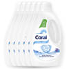 Coral - Vloeibaar Wasmiddel - Optimal White - Witte was - Voordeelverpakking 6 x 26 wasbeurten