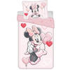 Disney Minnie Mouse Dekbedovertrek Ballon - Eenpersoons - 140 x 200 cm - Katoen