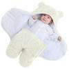 Unique Living Baby slaapzak Teddy 70x80cm ivory