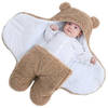 Unique Living Baby slaapzak Teddy 70x80cm sand