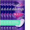 Always Dailies Normal Fresh & Protect - 5x30 stuks - Voordeelverpakking – Inlegkruisjes