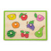 Viga Toys Knoppuzzel fruit 30x22,5 cm. +18m