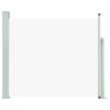 The Living Store Zijscherm - Trendy verticaal windscherm 100 x 0-300 cm- UV-bestendig polyester
