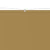 The Living Store Luifel verticaal 200x270 cm oxford stof beige - Parasol