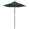 The Living Store Parasol The Living Store - Groen - 196 x 231 cm - Polyester