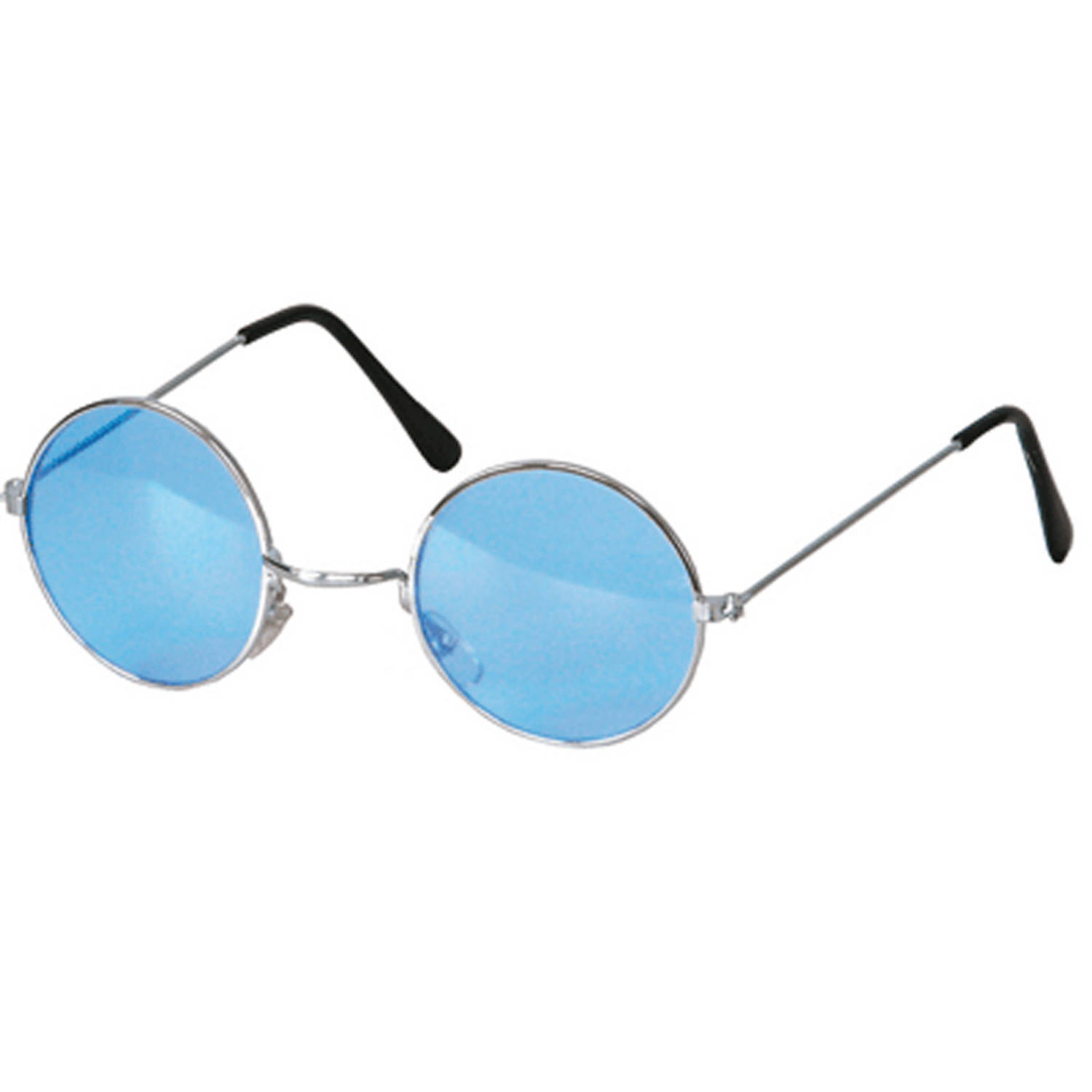 Hippie brilletje blauw Verkleedbrillen