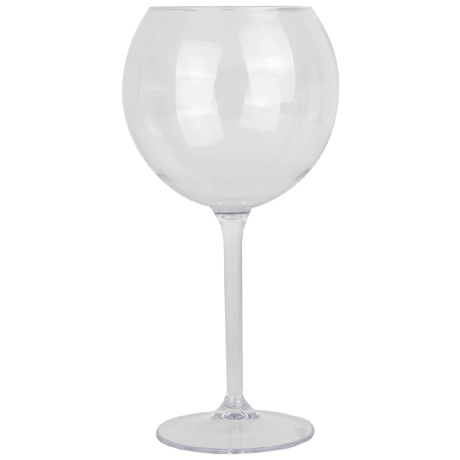 Depa Gin tonic/cocktailglas - 4x - transparant - onbreekbaar kunststof - 650 ml