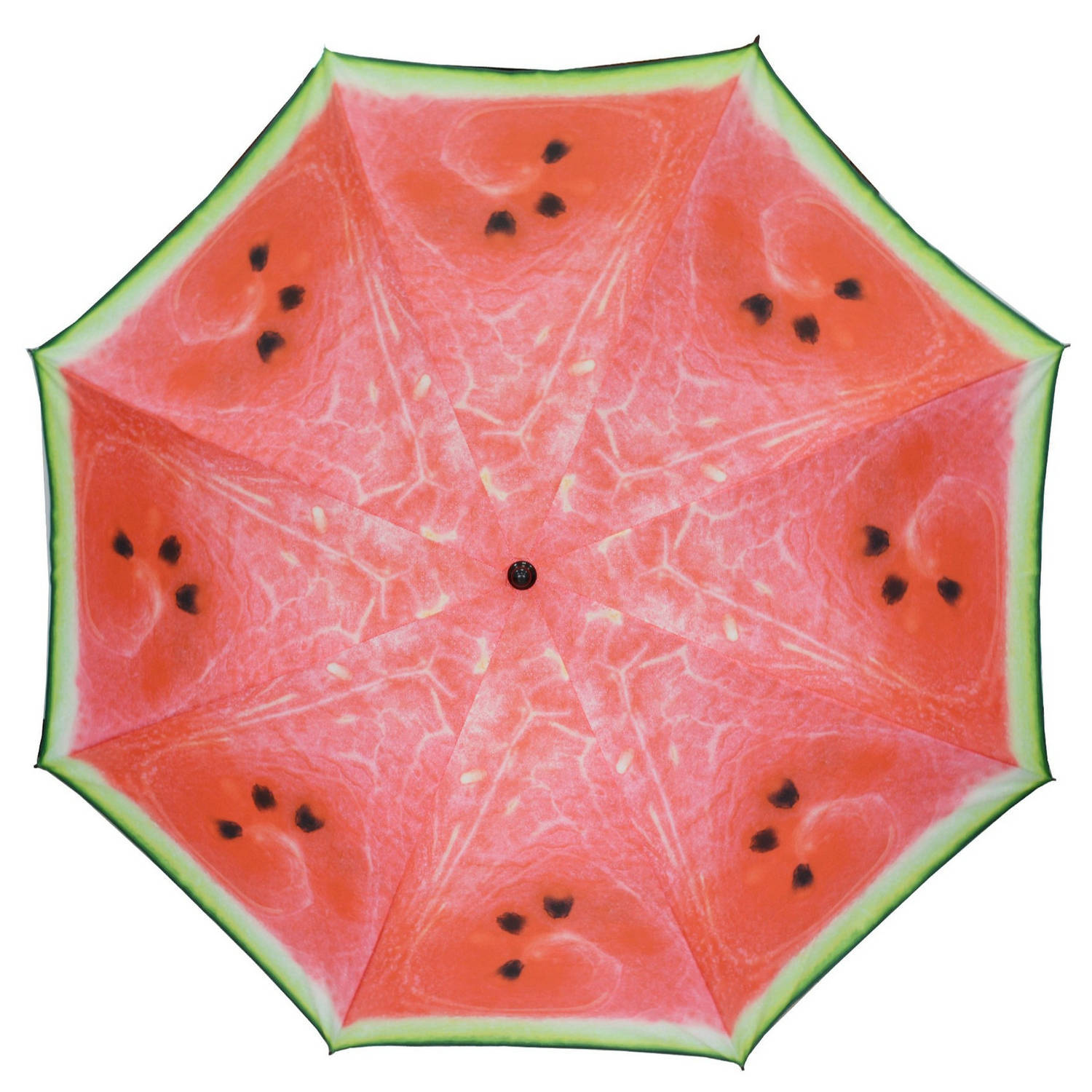 Parasol watermeloen fruit D180 cm UV-bescherming incl. draagtas Parasols