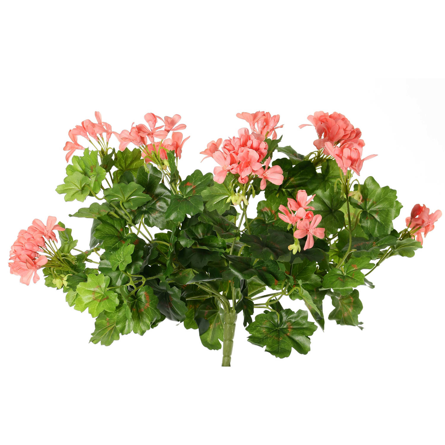 Topart Kunstbloemen boeket Oostenrijkse Geranium lichtroze 40 cm - Kunstplanten met bloemen