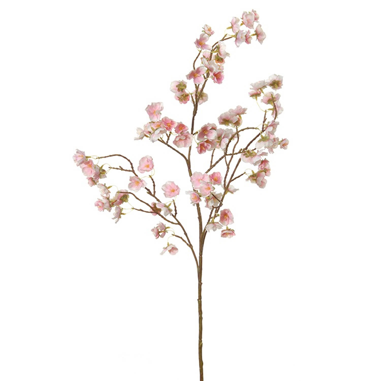 Louis Maes Bloesem kunstbloem/tak - roze - 90 cm - appelbloesem