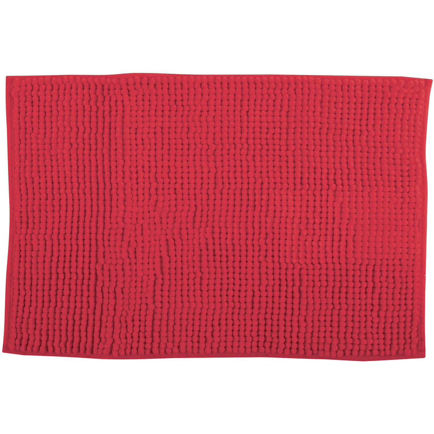 Msv Badkamerkleed-badmat Voor Op De Vloer Rood 40 X 60 Cm