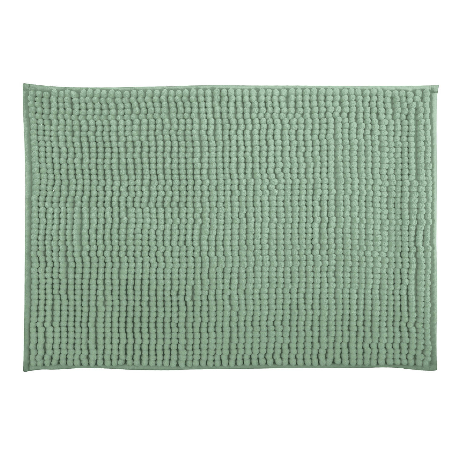 MSV Badkamerkleed-badmat tapijtje voor op de vloer groen 40 x 60 cm Microvezel Badmatjes
