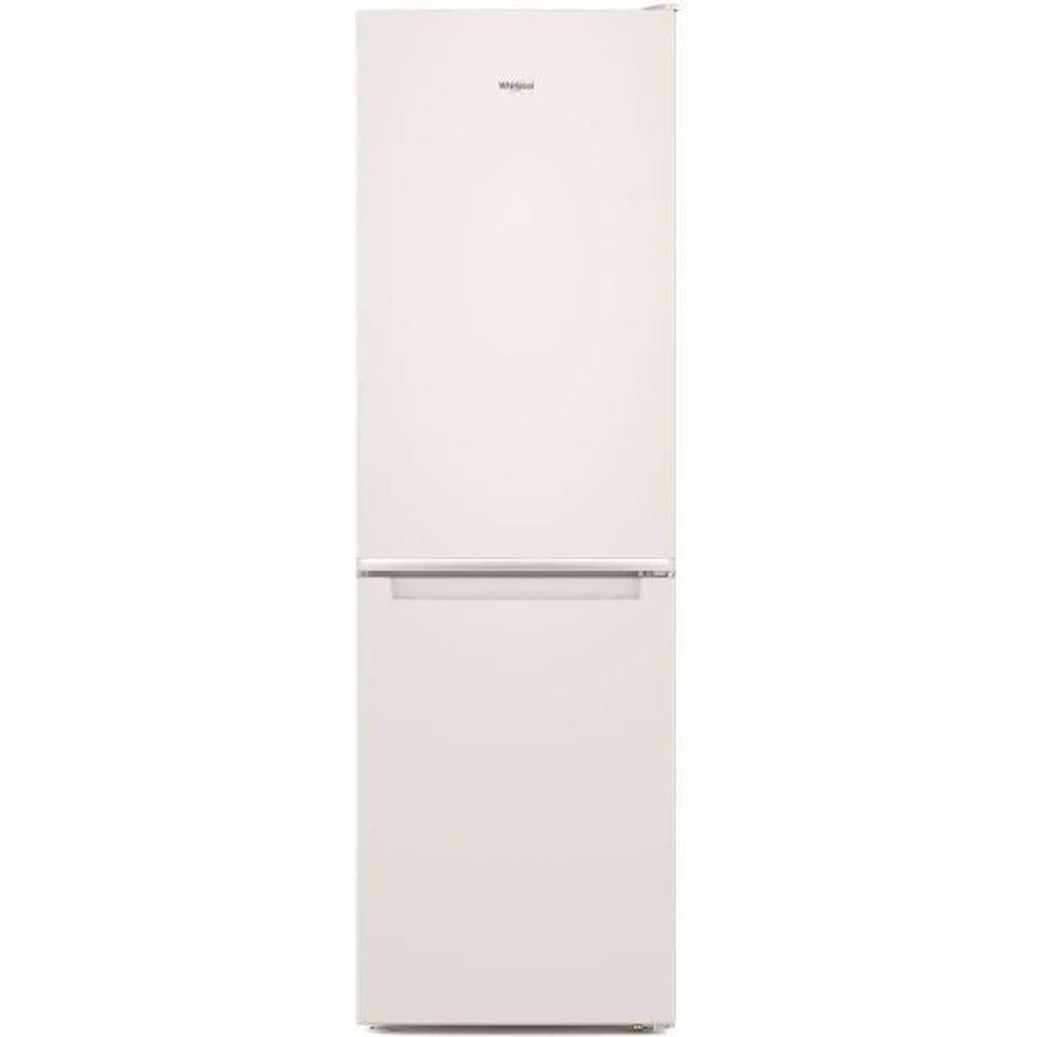 WHIRLPOOL onderste vriezer koelkast W7X81W 335 L (231L+104L) Total No Frost Klasse F L59,6 x H191,2 