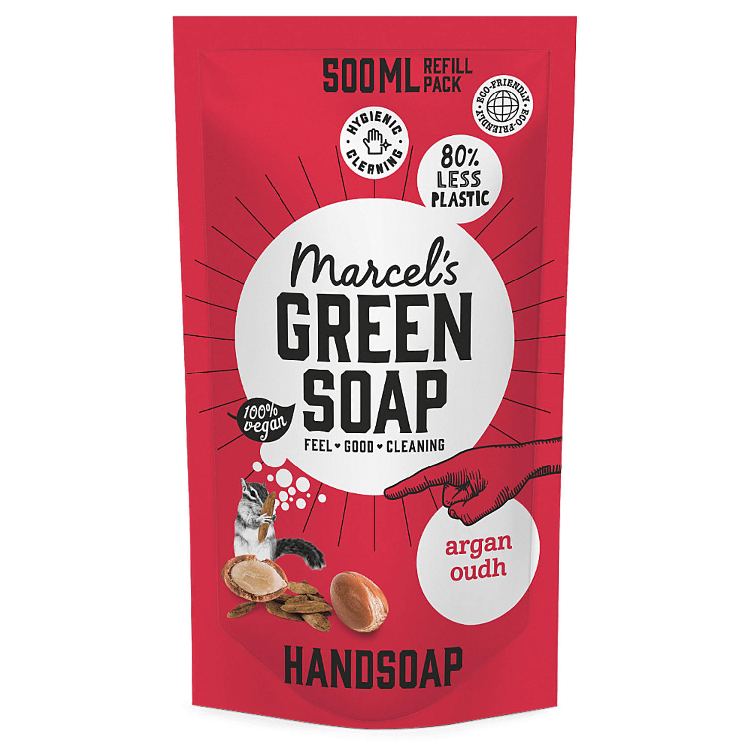 Marcel's Gr Soap Handsoap Argan & Oudh Refill (500ml)